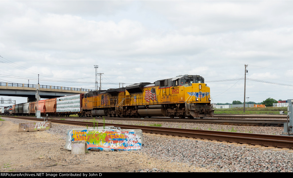 UP Leaving BNSF yard